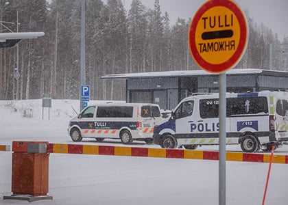 ЕС направил 55 офицеров Агентства по защите границ в Финляндию для охраны границы с РФ
