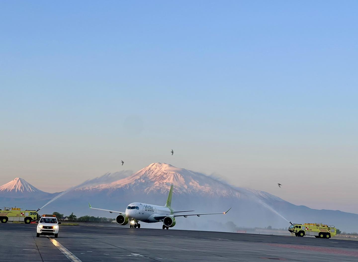 Авиакомпания «airBaltic» возобновила полеты в направлении Рига – Ереван – Рига