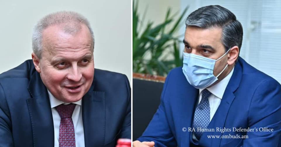 ՄԻՊ-ն ու ՌԴ դեսպանը քննարկել են Ադրբեջանում պահվող հայ գերիների վերադարձի հարցը