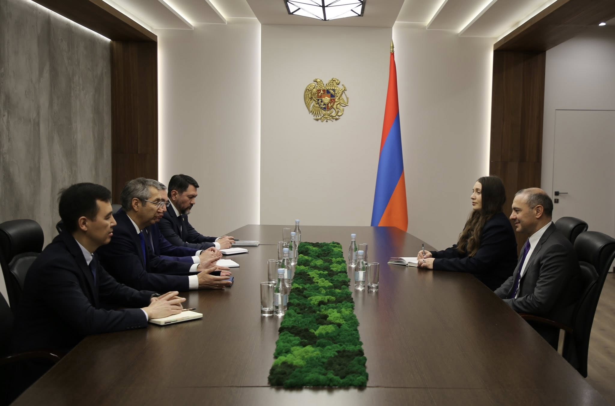 Քննարկվել են Հայաստան–Ղազախստան երկկողմ հարաբերությունների օրակարգային հարցերը