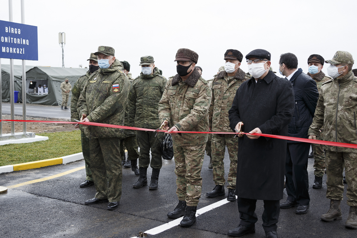 Открылся совместный российско-турецкий центр по контролю за прекращением огня в Карабахе