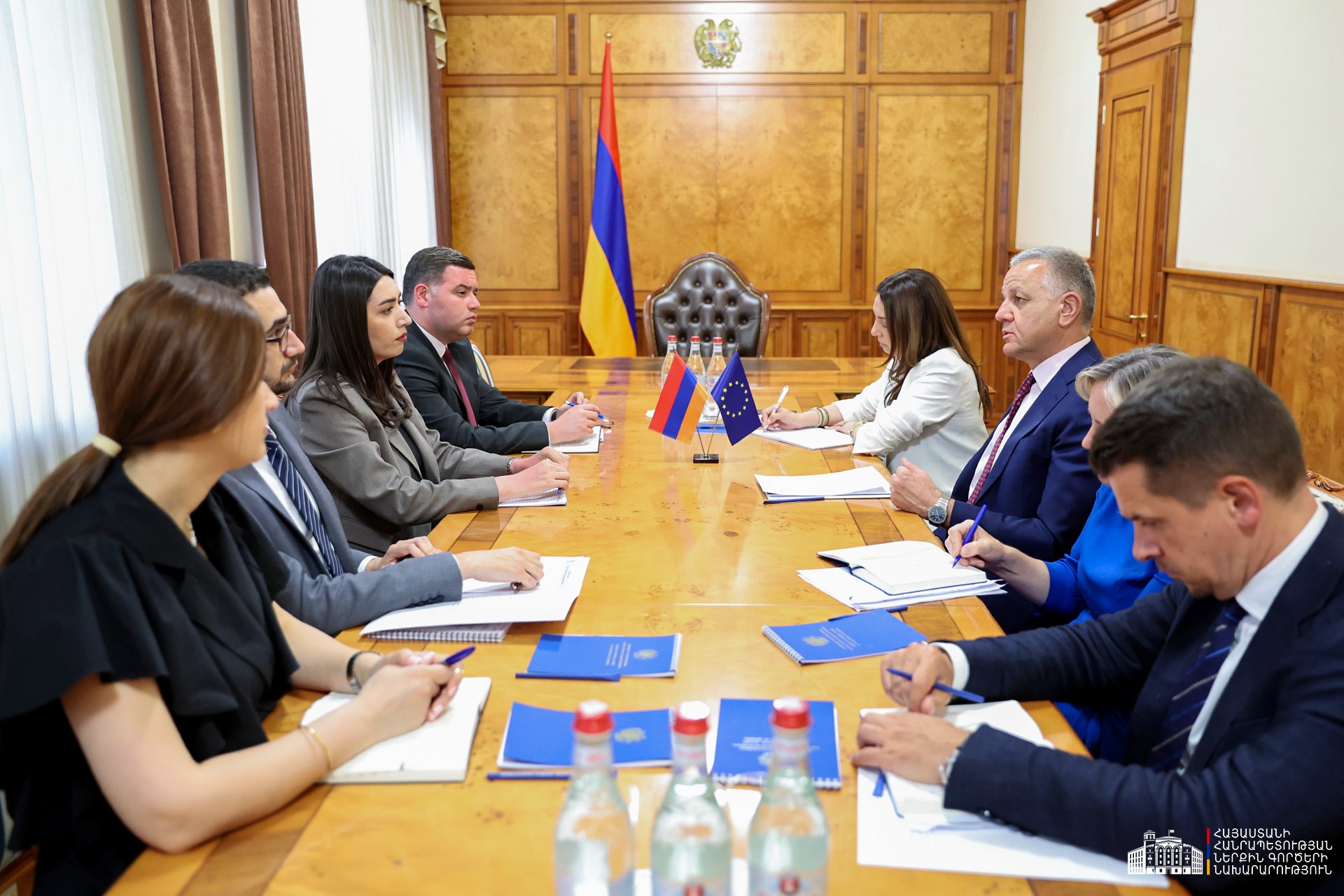 Քննարկվել են ԵՄ վիզաների ազատականացման գործընթացի շրջանակում իրականացվող աշխատանքները