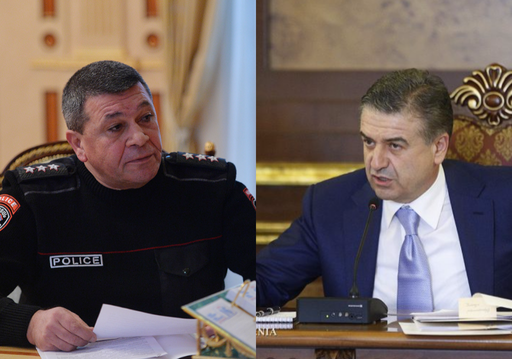 Пресса: Ожидается жёсткое противостояние между премьер-министром Армении и полицией