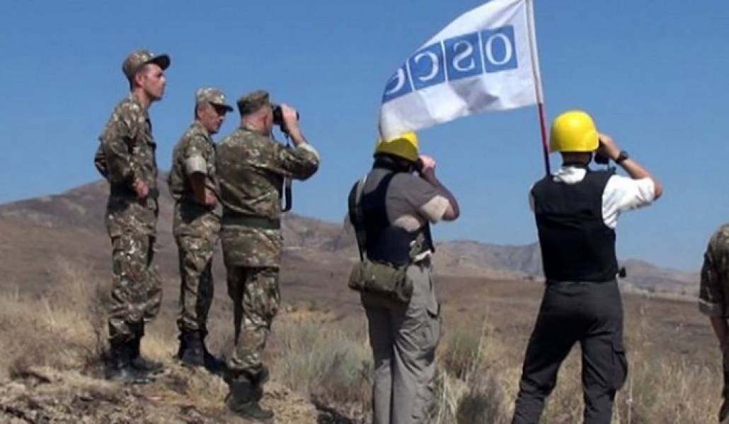 Миссия ОБСЕ проведет плановый мониторинг на границе Арцаха и Азербайджана