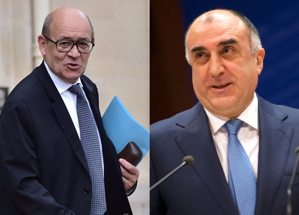 Главы МИД Франции и Азербайджана обсудили процесс урегулирования карабахского конфликта