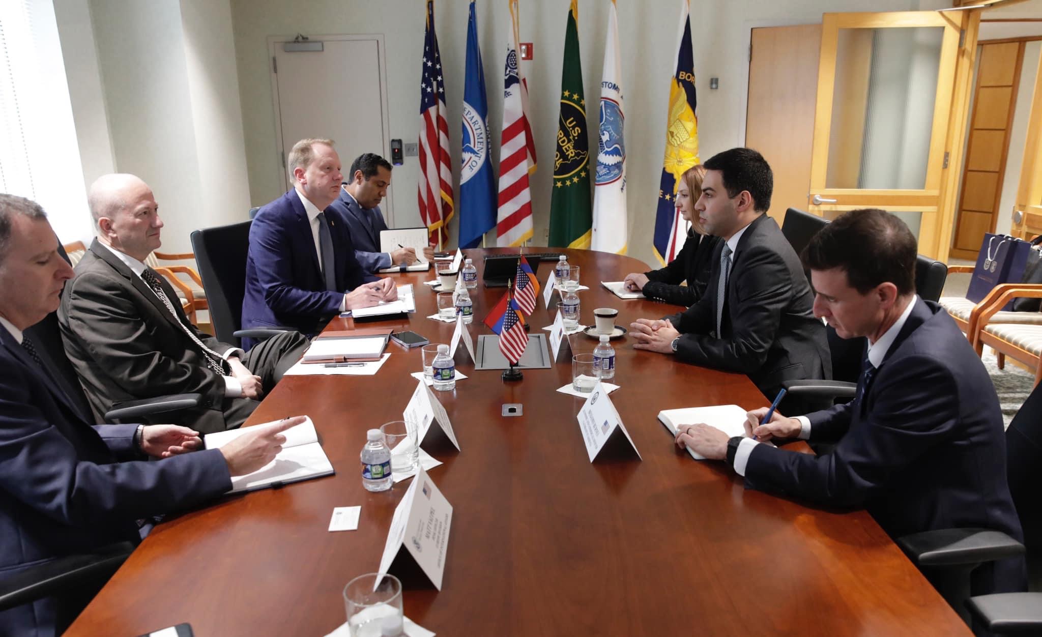 ՀՀ-ն ու ԱՄՆ-ն կարևորել են երկու երկրների միջև մաքսային հարցերով համագործակցությունը