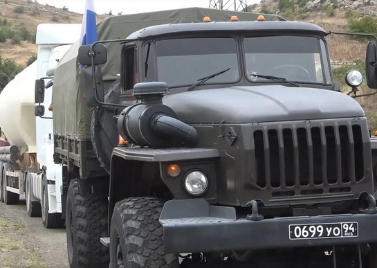Более 8 тыс. автомобильных колонн сопровождено военной полицией за год РМК в Карабахе