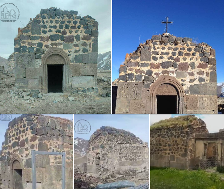 Карвачарские церкви св.Саркис и Св.Григорий - очередные мишени азербайджанского вандализма