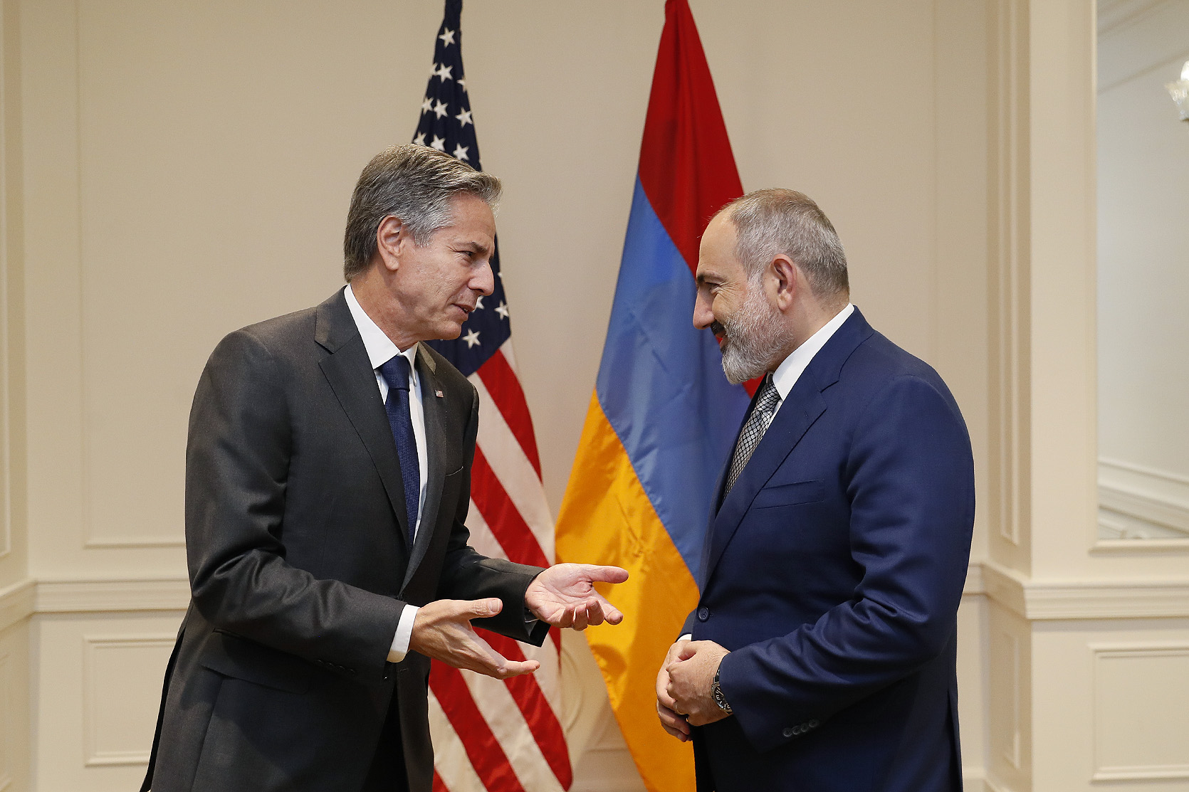 Пашинян подтвердил в беседе с Блинкеном приверженность Армении повестке мира
