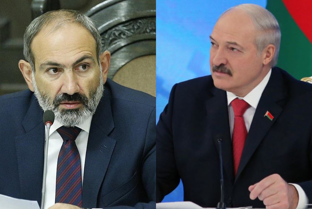Никол Пашинян и Александр Лукашенко обсудили ситуацию в Карабахе