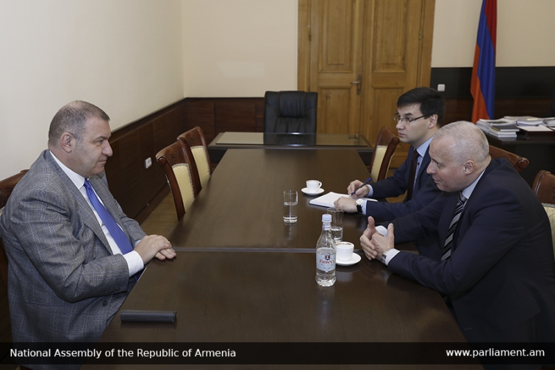 Вице-спикер НС и посол РФ обсудили развитие экономического сотрудничества между странами