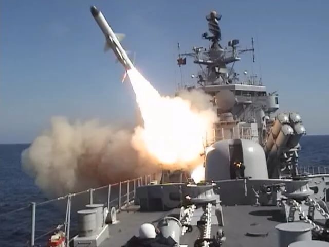Россия нанесла удар крылатыми ракетами по ИГИЛ из Средиземного моря