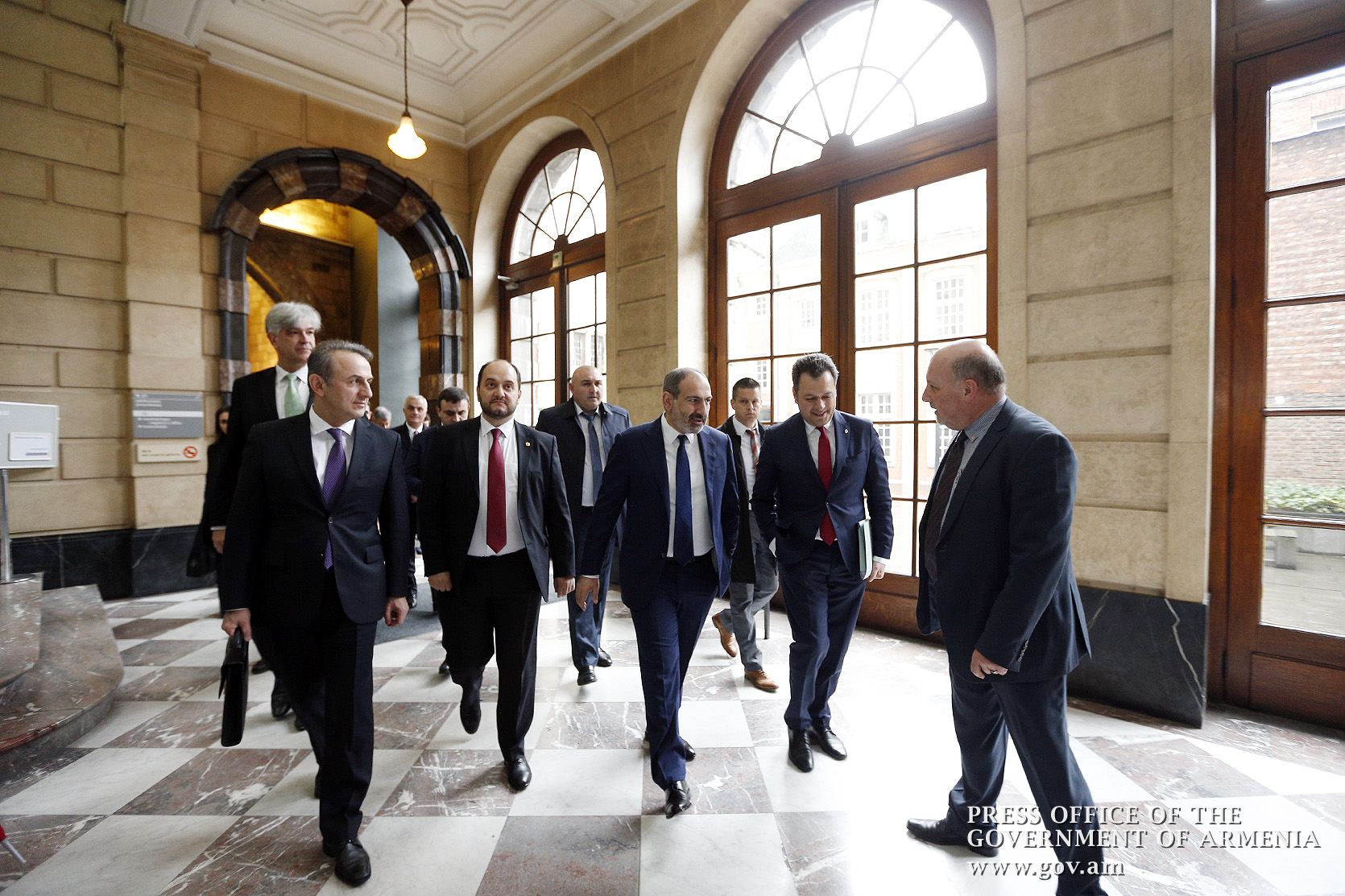 Стартовал визит премьер-министра Армении в Бельгию
