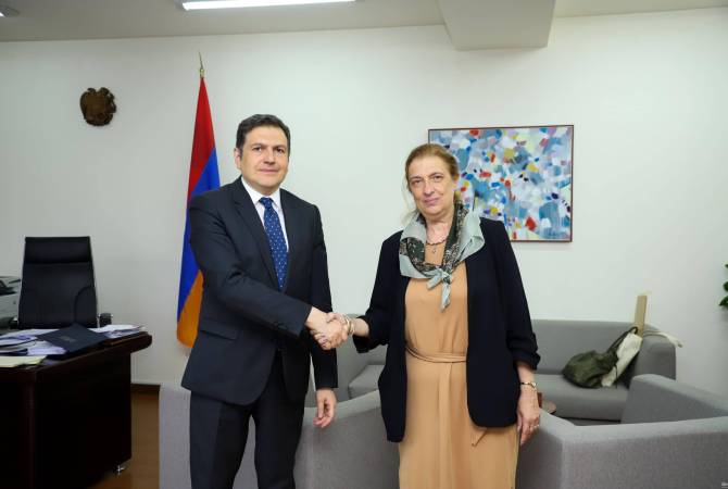 Замглавы МИД Армении и посол Венгрии обсудили ситуацию в Нагорном Карабахе