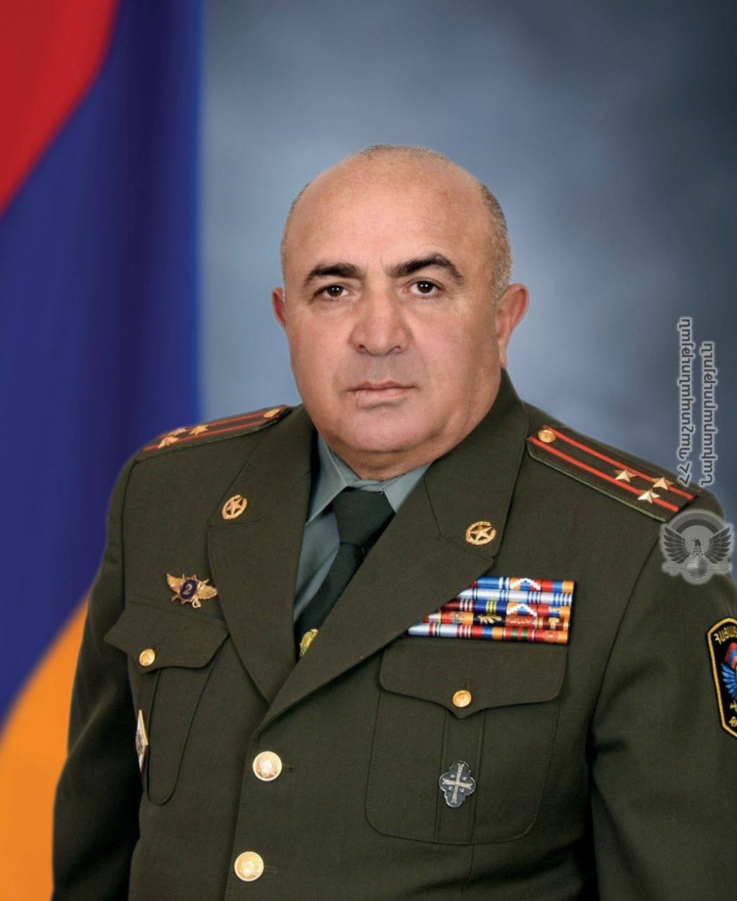 Снят с должности замкомандующего Специального армейского корпуса ВС РА Арцвик Григорян 