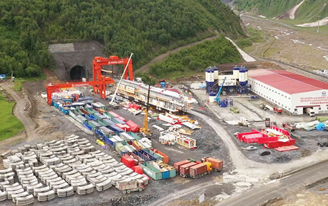 Из Тбилиси в Казбеги за 1,5 часа:компания из Китая строит самый большой тоннель на Кавказе
