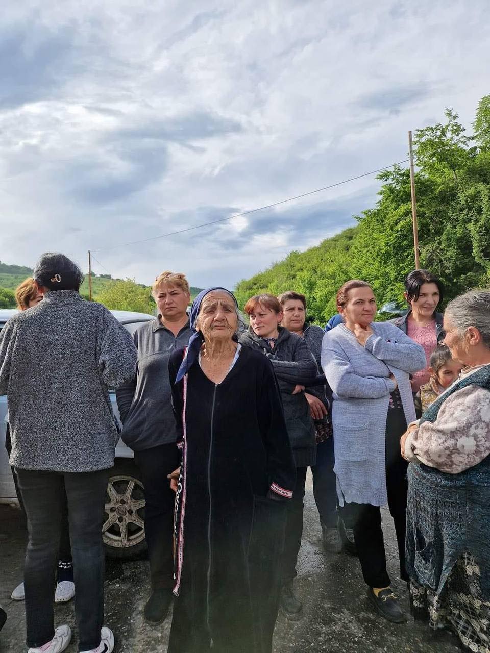 Межгосударственная дорога Киранц - Воскепар в настоящее время закрыта