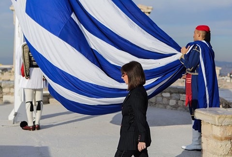 Президент Греции почтила в Афинах память жертв Геноцида армян в Османской Турции