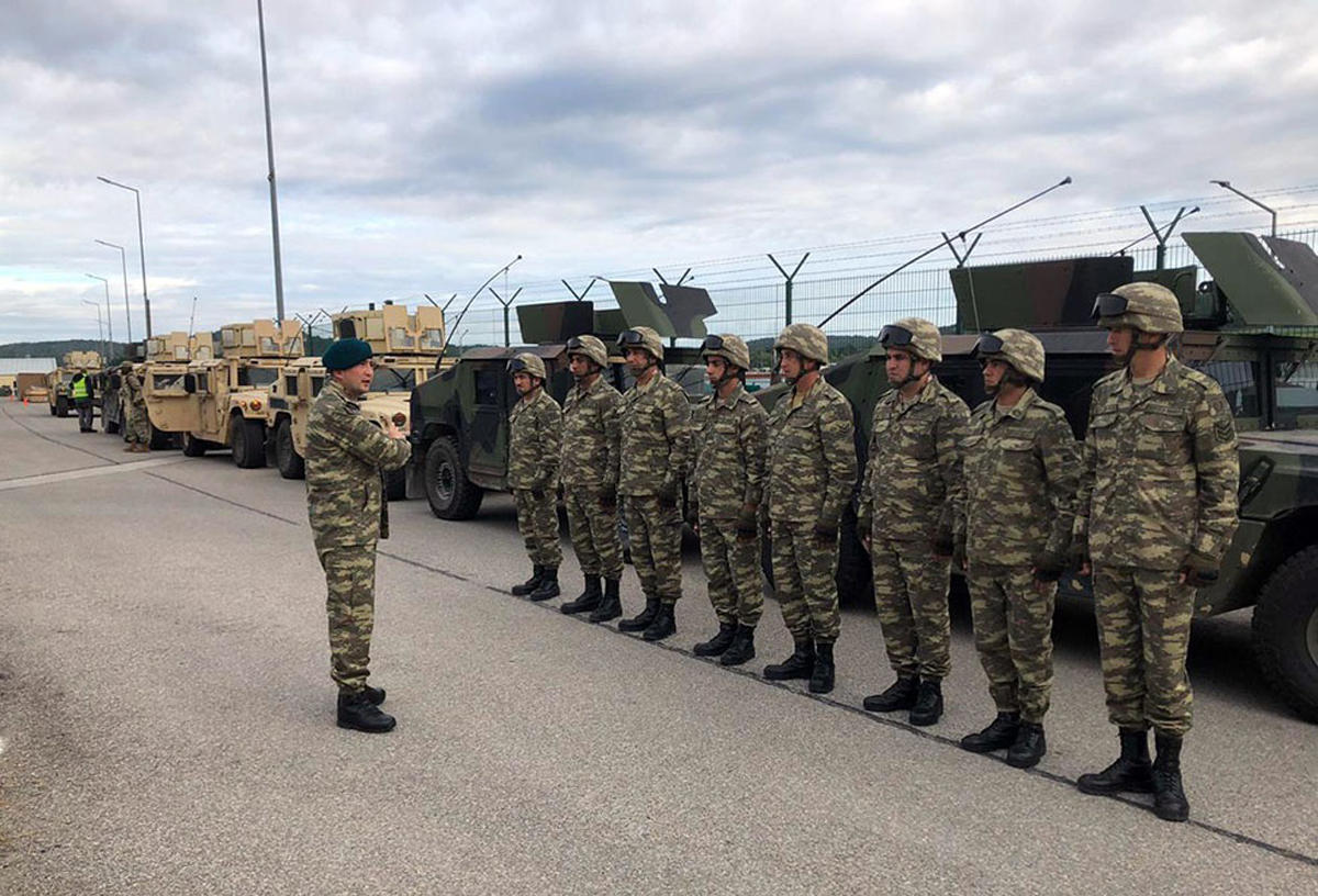 Ադրբեջանցի զինծառայողները մասնակցում են «Saber Junction-19» զորավարժություններին