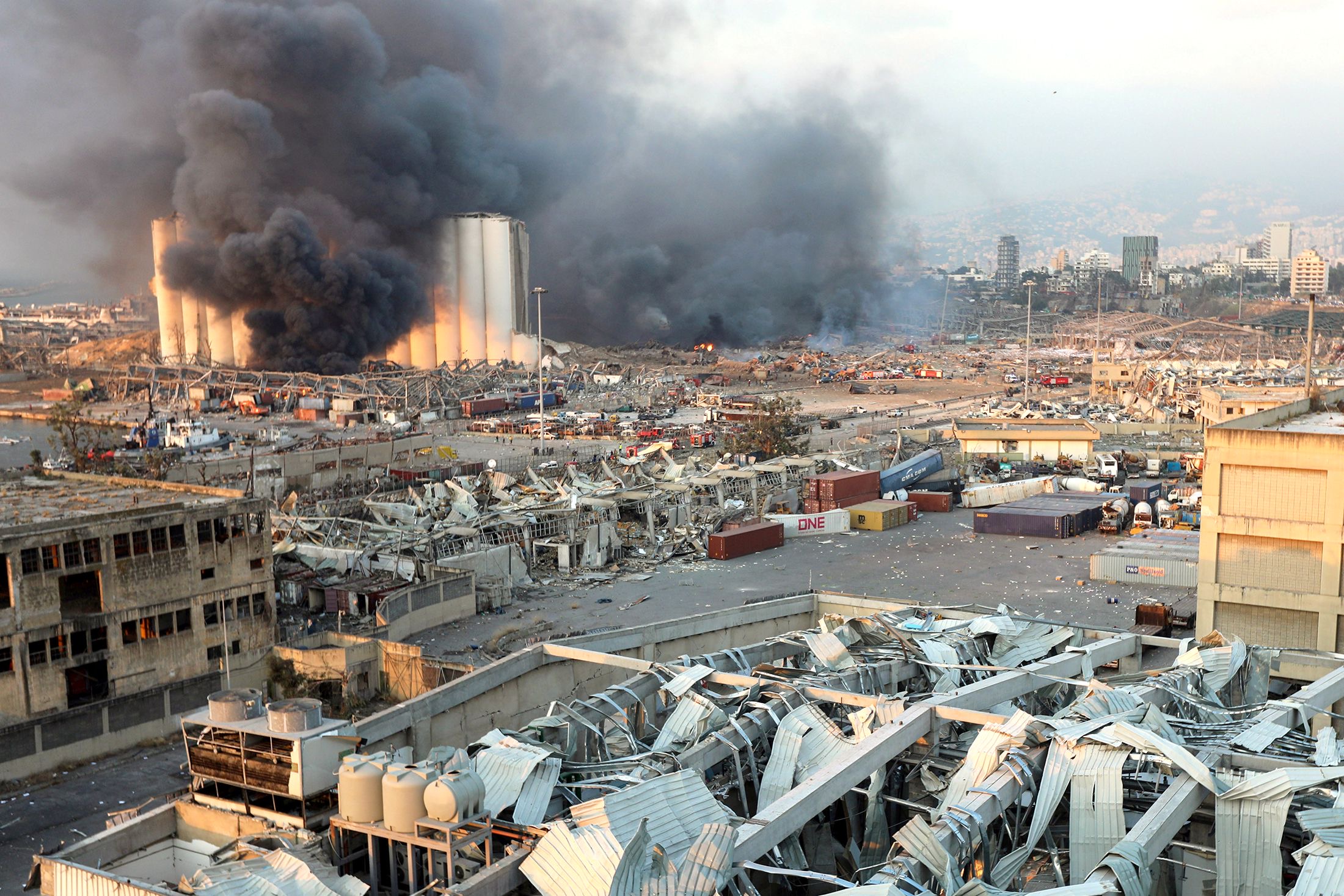 Германия 7 апреля представит ливанским властям план по восстановлению порта в Бейруте