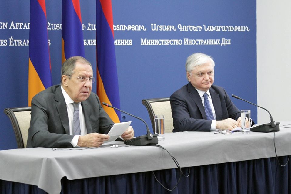 Лавров в Ереване: Армения и Россия обсудили отношения с ЕС и НАТО
