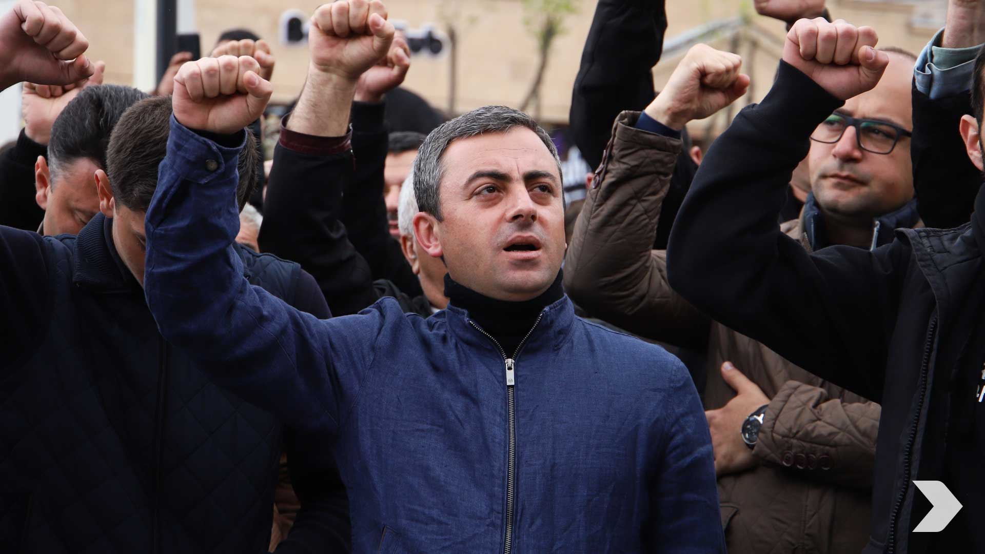 Армения и Арцах встали, мы победим: митинг оппозиции в Ванадзоре