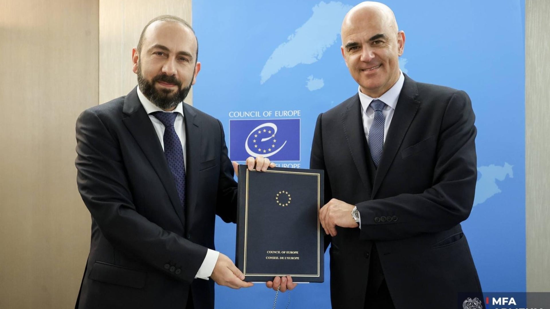 Арарат Мирзоян подписал в Страсбурге Рамочную конвенцию об ИИ и правах человека